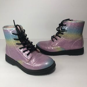 BootsChildrens place girls sz 4 Multicolor ombré boots